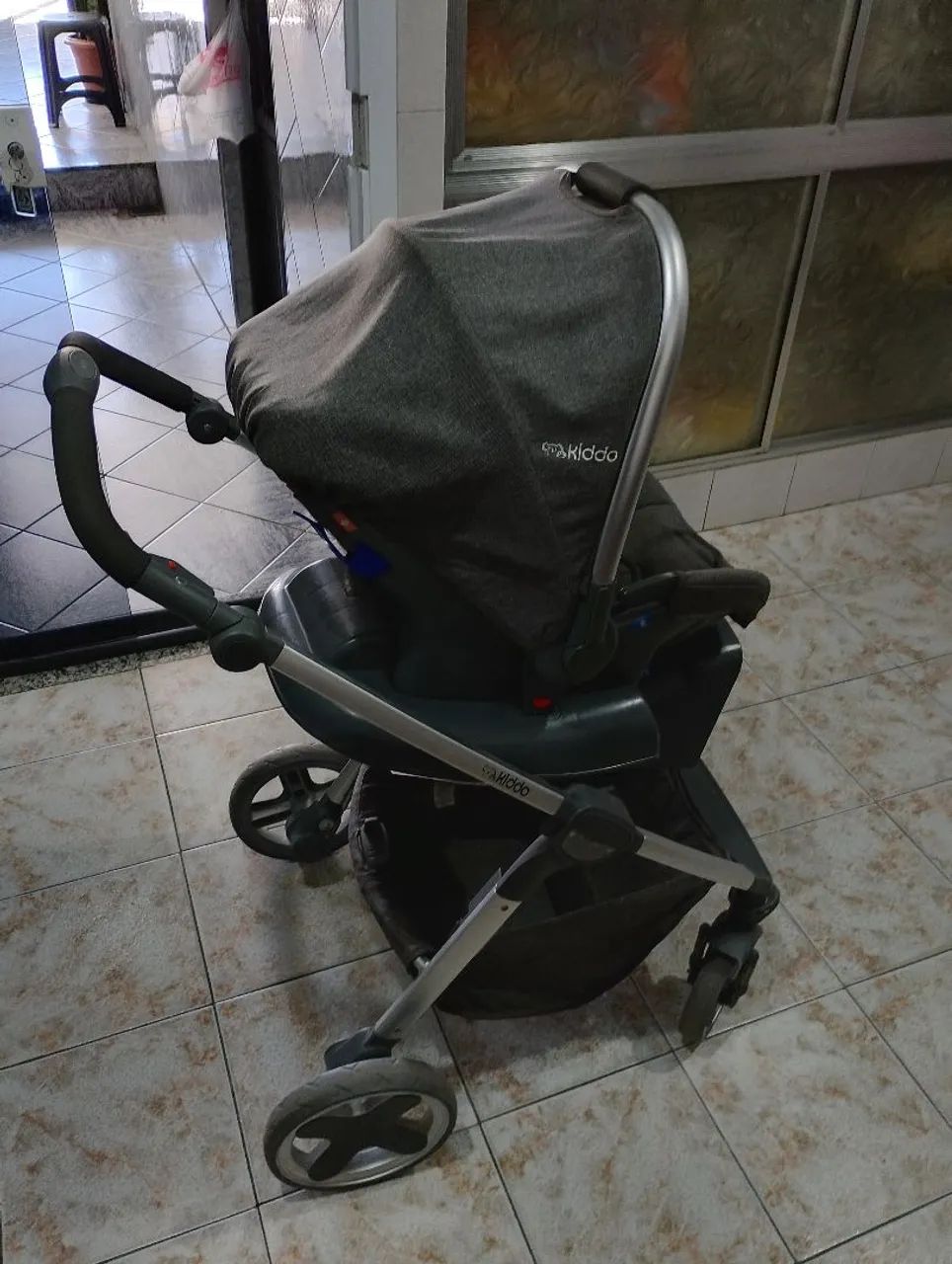 Carrinho kiddo completo 