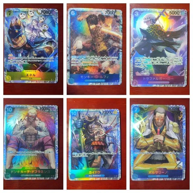 Lote 10 Cartas One Piece TCG Super Raras (SR) Japonesas - Hobbies