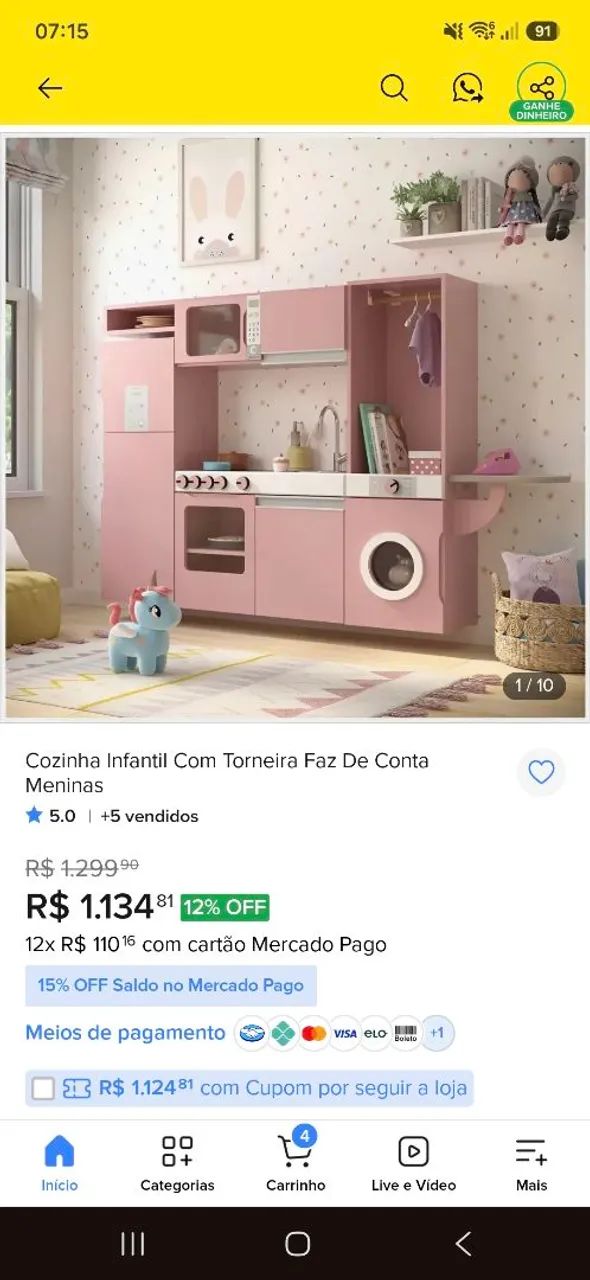 Cozinha Infantil  - Foto 4