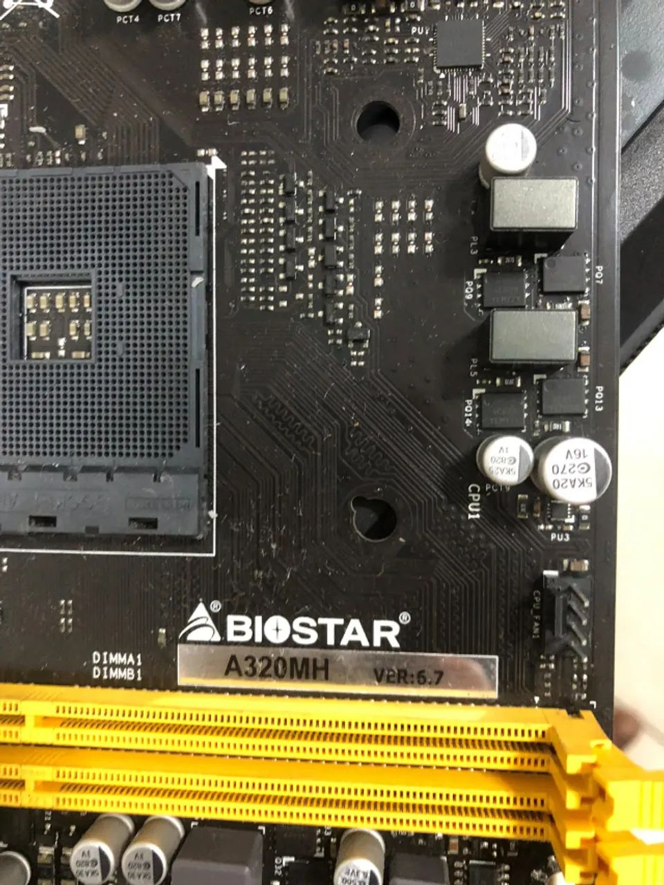 Placa Mãe Bio Star A320M - Foto 5
