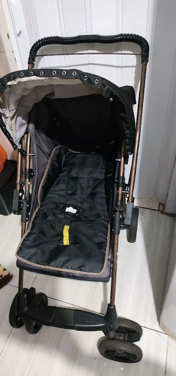 Carrinho e roupinhas de bebe, unissex  - Foto 4