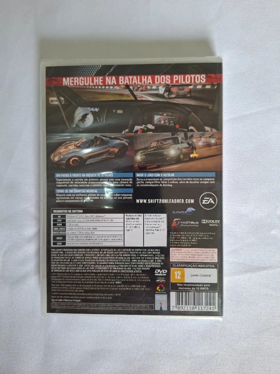 Need for Speed Shift 2 Unleashed PC Mídia Física - Foto 2