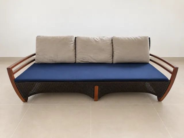 Conjunto Saccaro Noronha Sofá 3 Lugares + 2 Poltronas - Foto 2