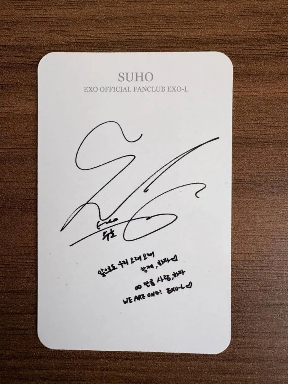 EXO - Photocard Suho  - Foto 2