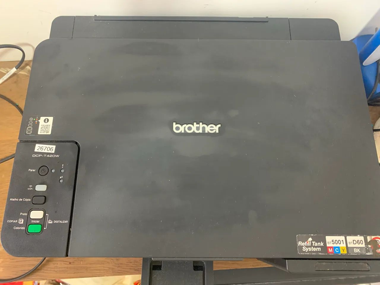 Impressora brother DCP-T420w - Foto 4