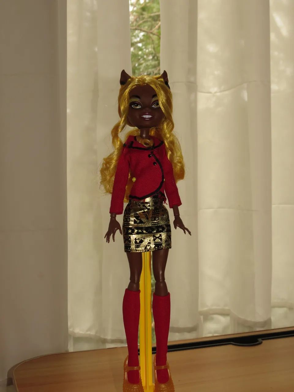 Boneca Monster High Clawdia Wolf - Monstros Câmera Ação - Foto 2