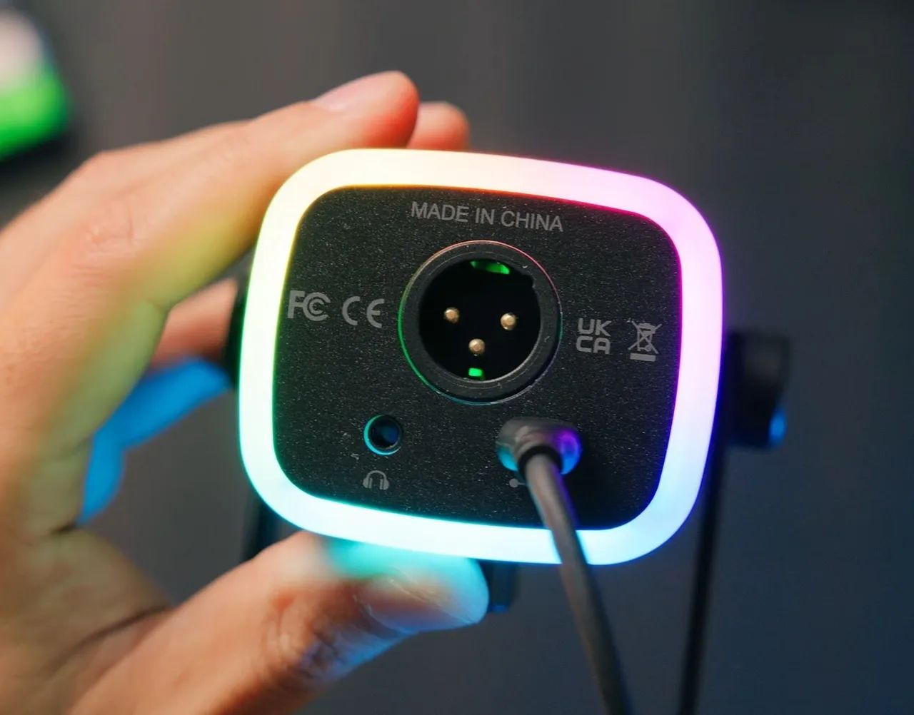 Microfone Fifine AM8 RGB novo lacrado  - Foto 4