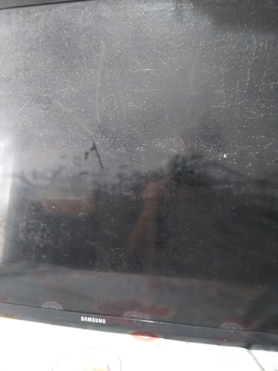 Tv samsung 39 polegadas com tela ruim,funcionando com som.