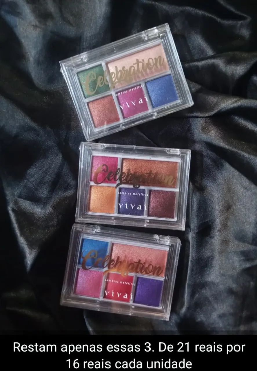 Combo produtos de maquiagem