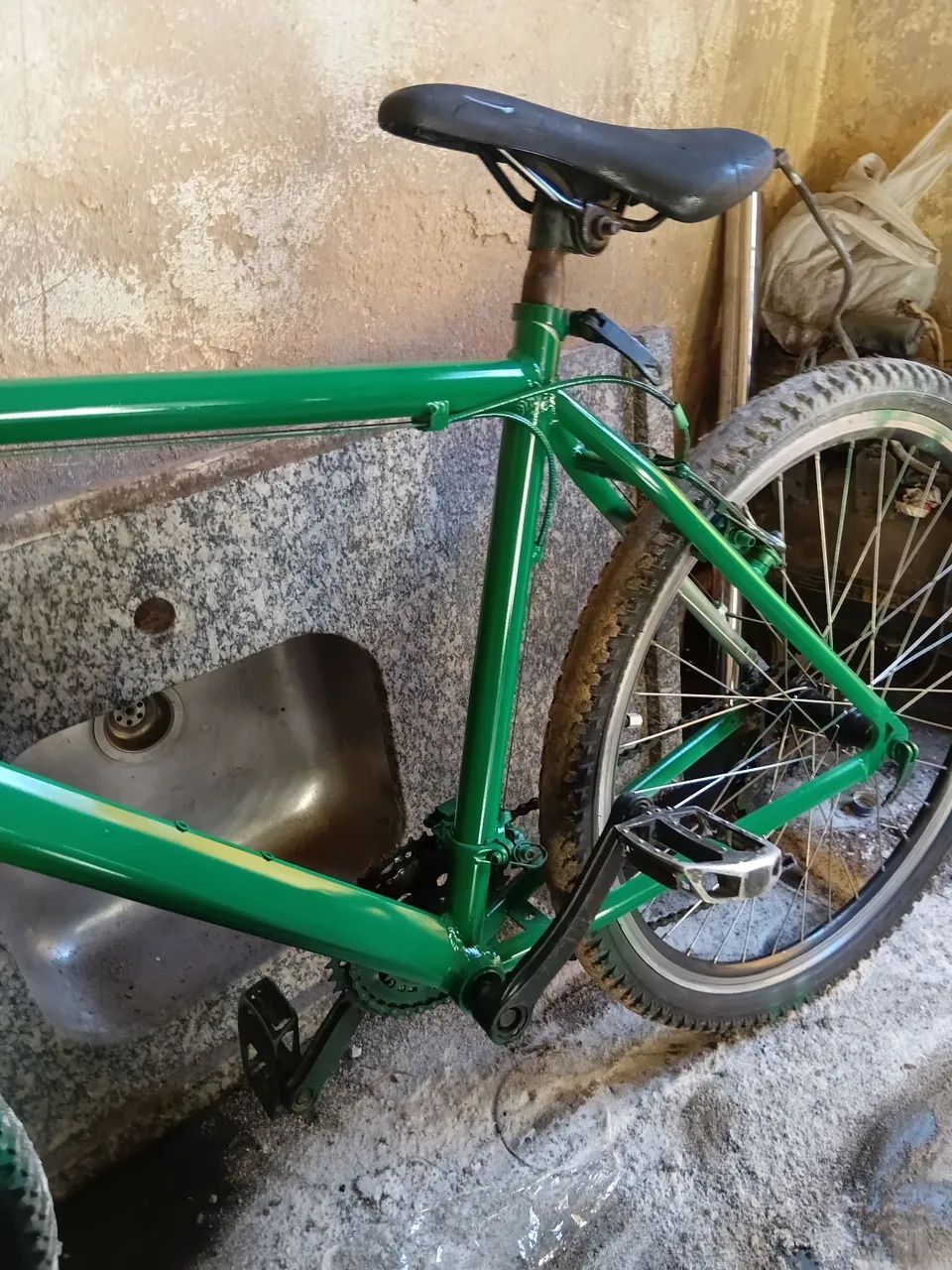 Bicicleta  quadro alumínio  - Foto 4