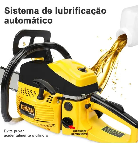 Motosserra A Gasolina 52cc 20 Polegadas 3.0hp/2.2kw Dewen - Foto 3