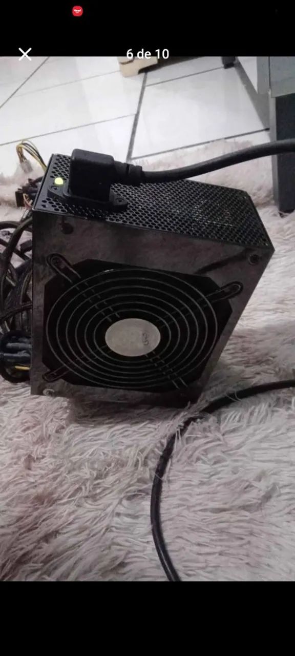 fonte para computador marca coolher Master 850w  - Foto 5