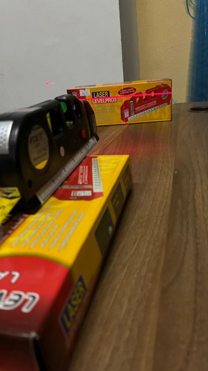 Nível a Laser FIXIT LevelPro3 com Trena 2,5m - 3 em 1 - Foto 3