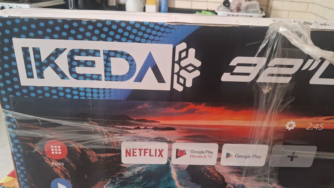 Televisão 32 nova na caixa . - Foto 3