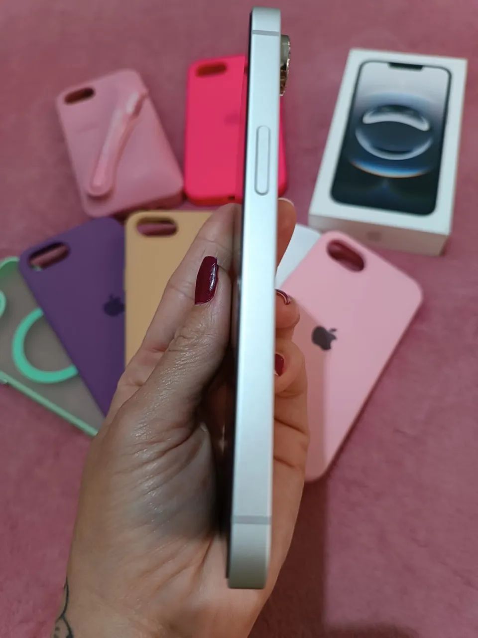 ? iPhone 16e 128GB Branco ? Bateria 100% - Foto 5