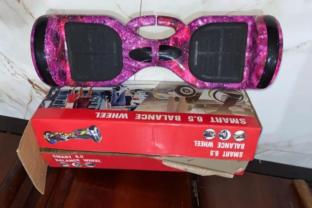 Hoverboard Skate Elétrico Feminino NOVO NA CAIXA! - Foto 2