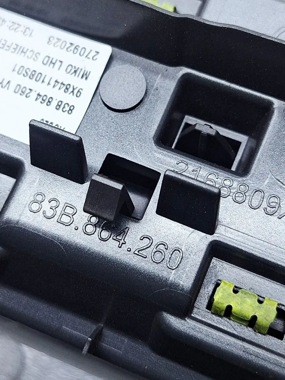 Acabamento Console Central Q3 Sportback 2.0 2024 83b864260 - Foto 5