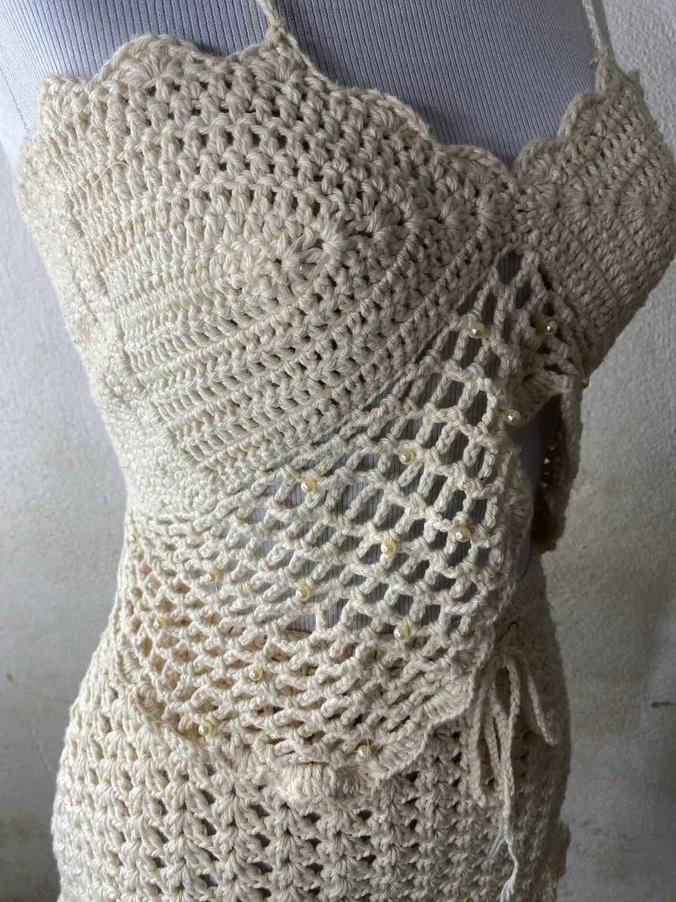 Conjunto maresia de crochê  - Foto 3