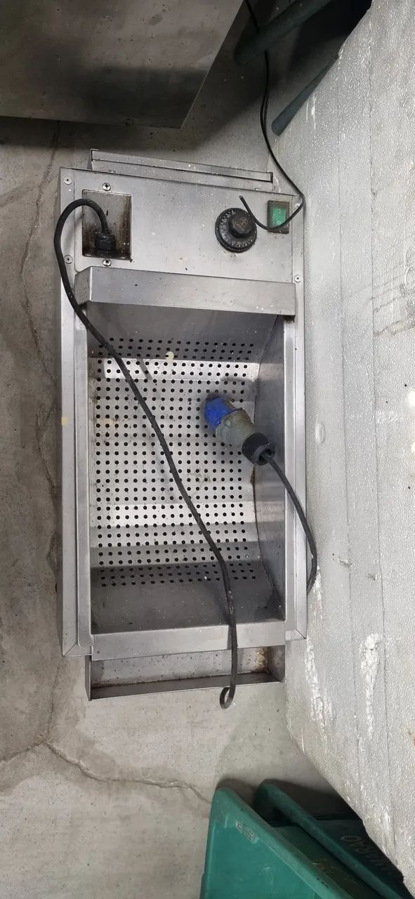Estufa horizontal de inox - fast food