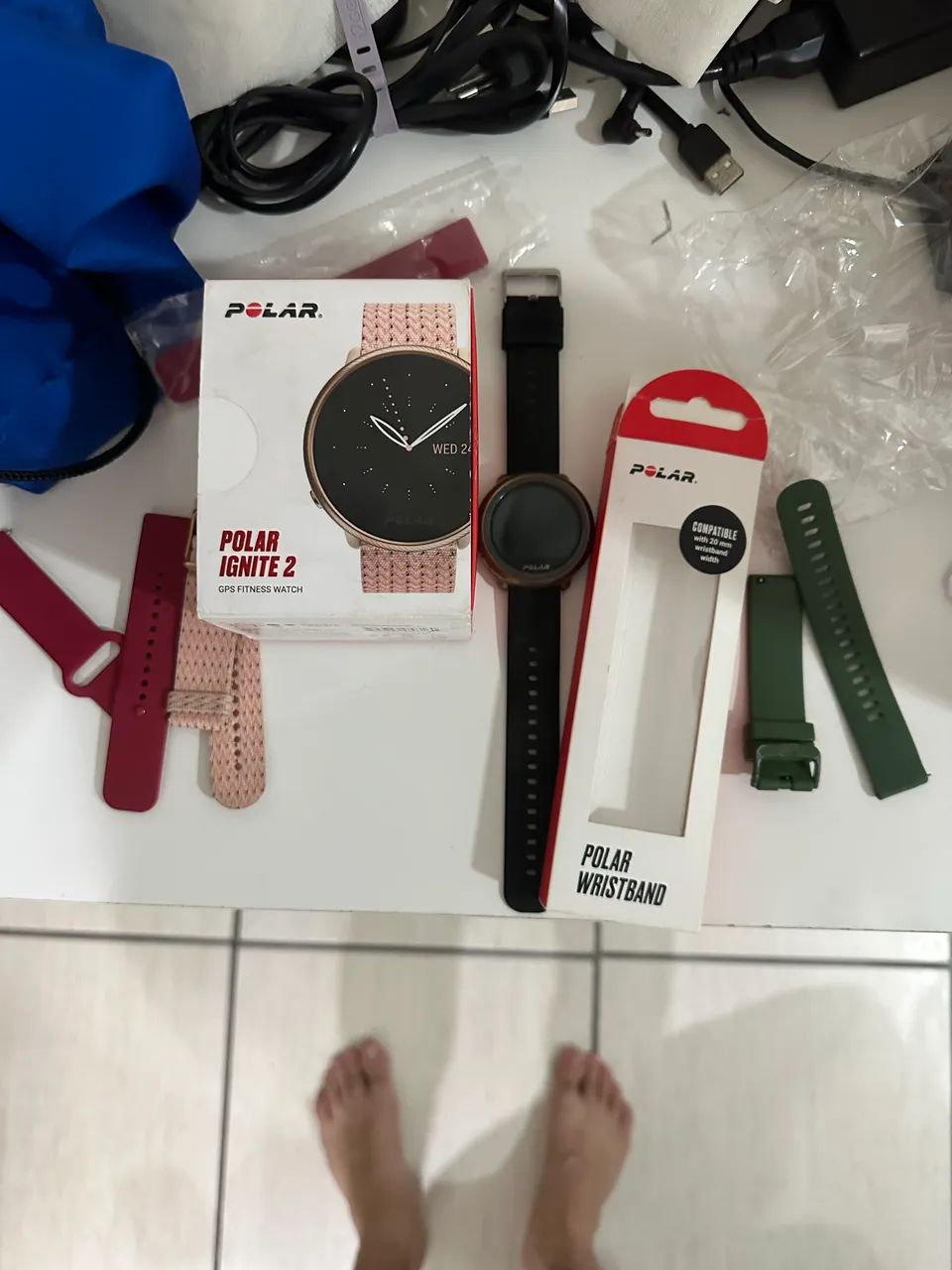 Dois relógios polar ignite 2 e um Hugo Boss - Foto 4