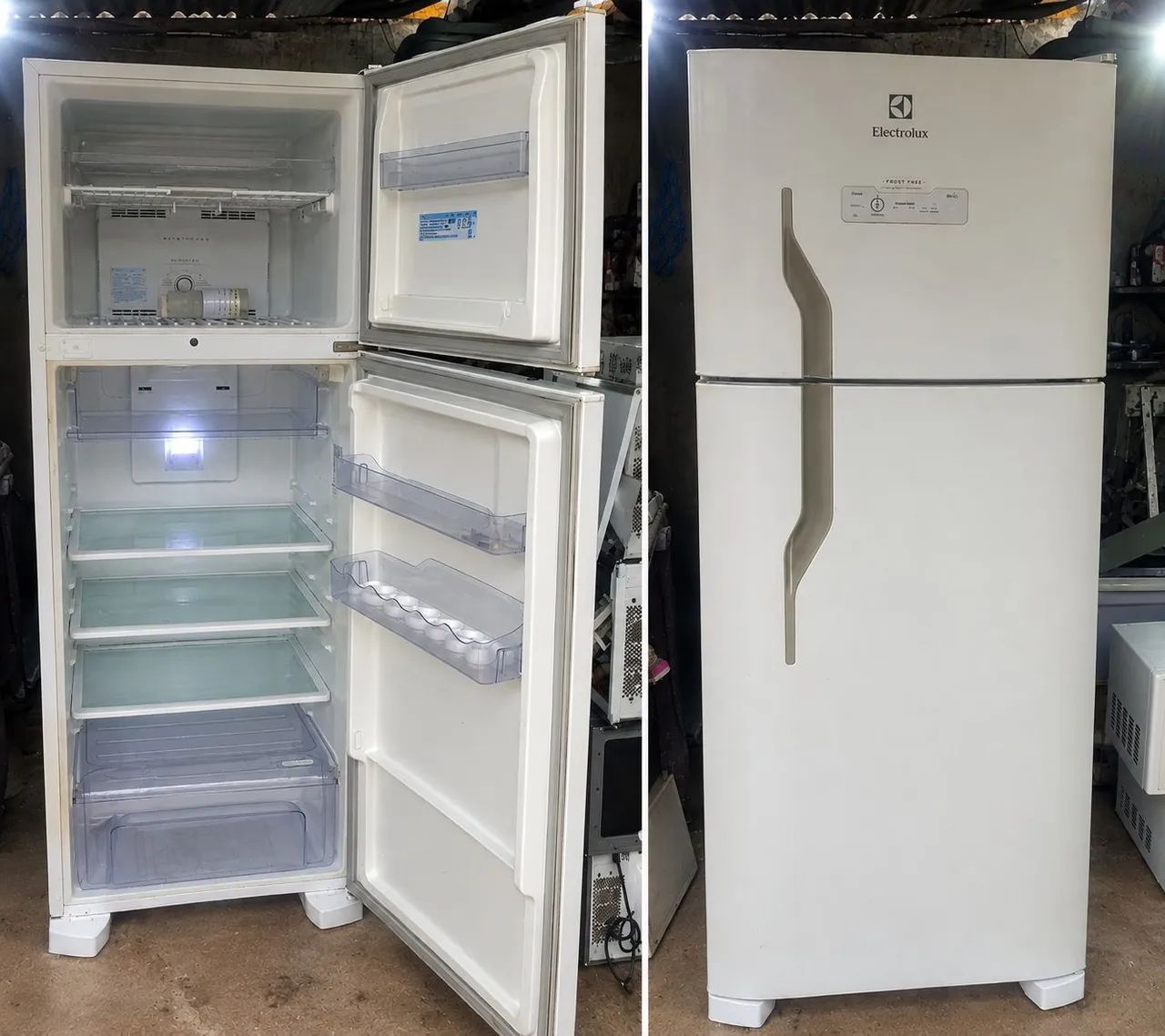 Geladeira duplex Eletrolux 