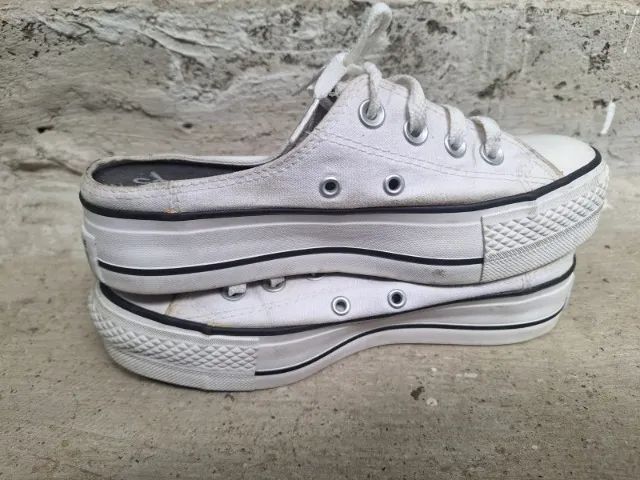 tênis converse all star mule branco 34 - Foto 3