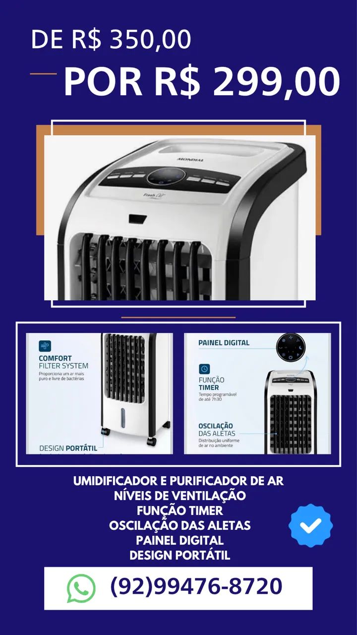 Climatizador de Ambiente 