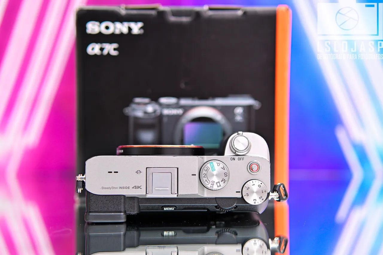 Câmera Mirrorless Sony A7C Full Frame 100k cliques - Foto 2