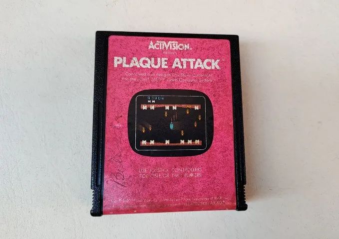Plaque Attack - Cartucho Original Atari 