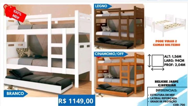 Móveis de dormitório - Foto 5