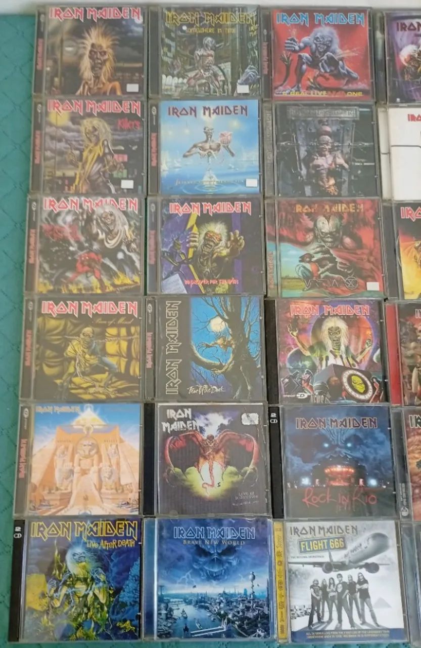 CDs IRON MAIDEN - ORIGIANAL- EXCELENTE ESTADO - Foto 4
