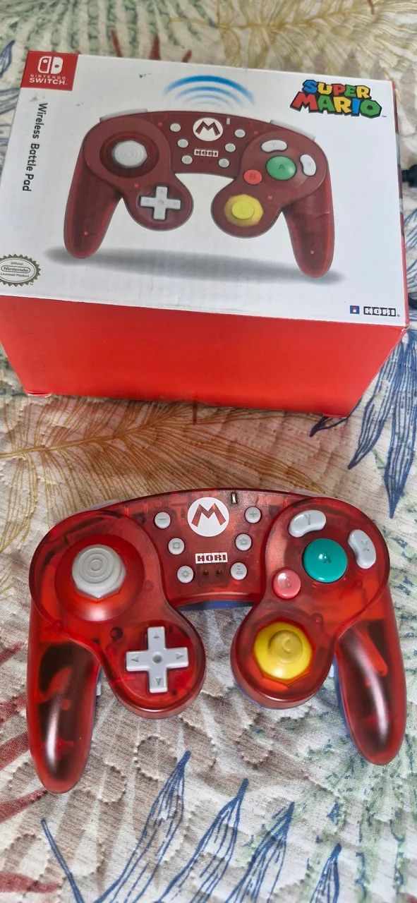 hori switch wireless mario battle pad