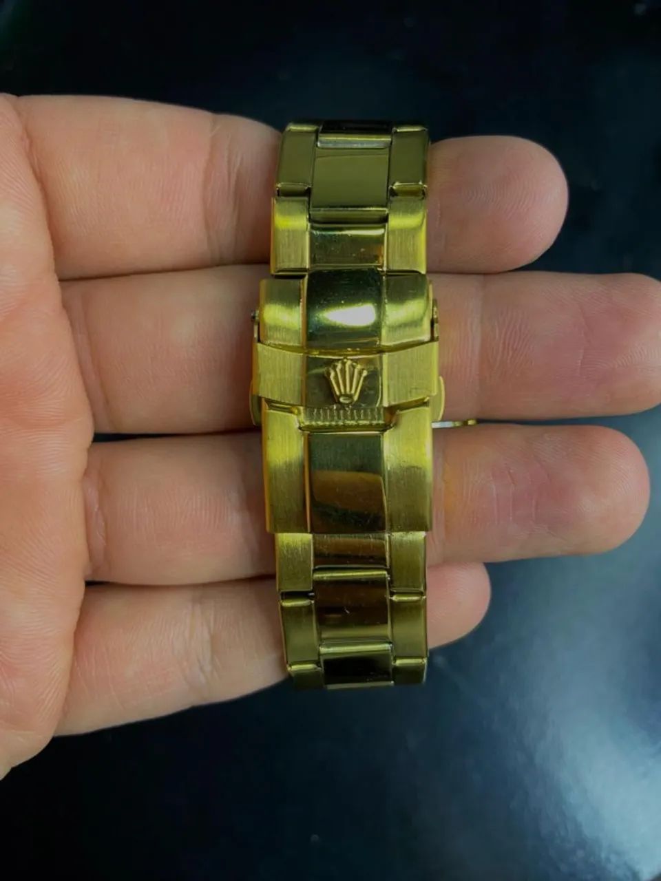 R-O-L-E-X Dourado e verde - Foto 2