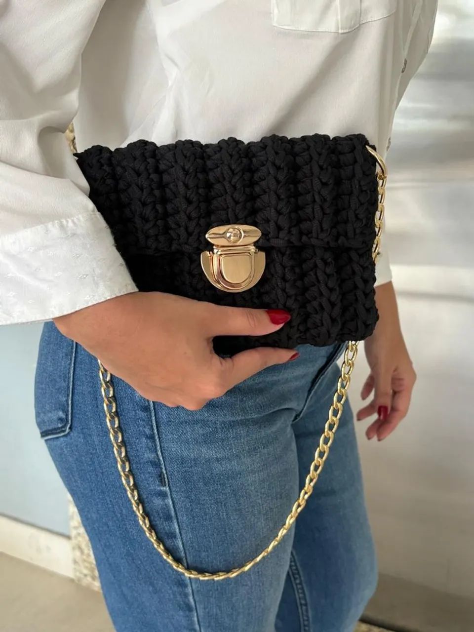Bolsa crochê  - Foto 3