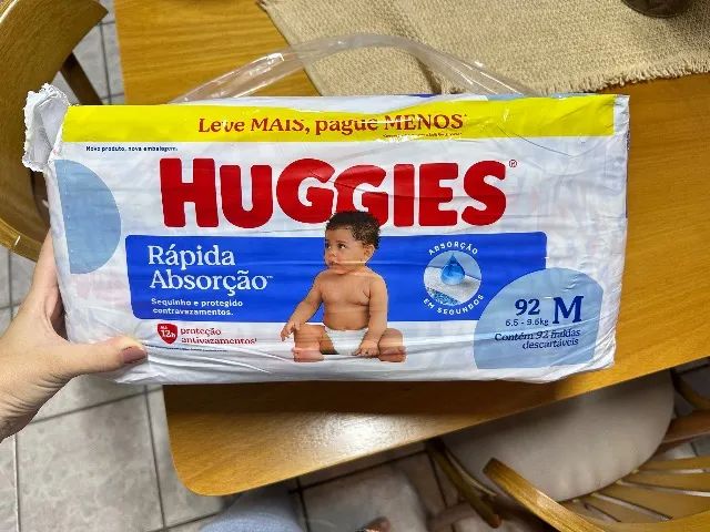 Fralda Huggies M