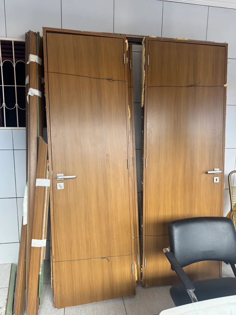 Porta para quarto e banheiro  - Foto 3