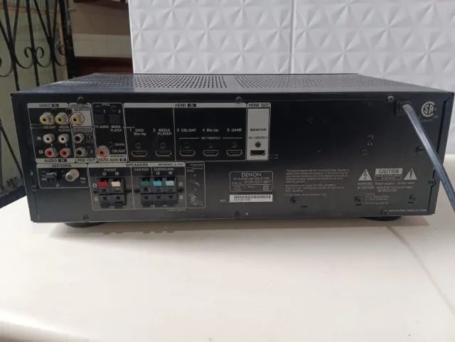 receiver denon impecavel - Foto 4