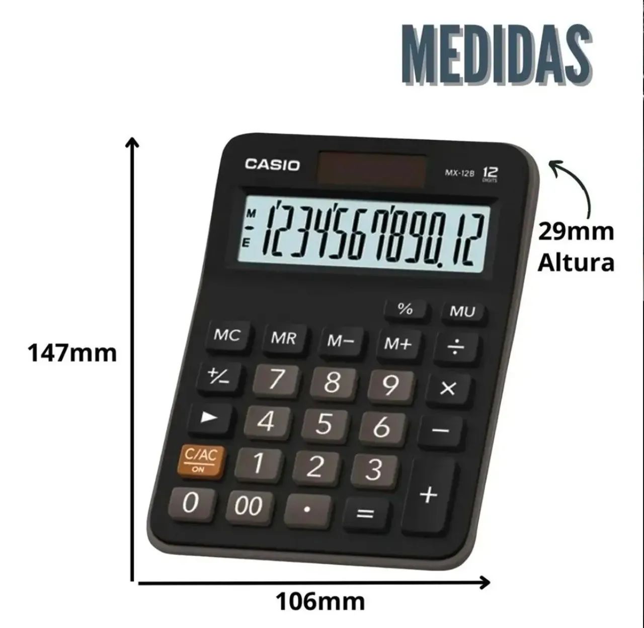 Calculadora Casio MX-12B - Foto 2