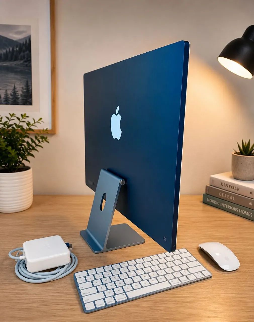 iMac Blue M1 512gb Sem Detalhes - Foto 4