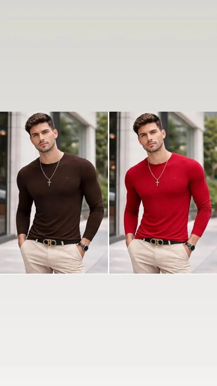 Camisas Masculinas Malha  - Foto 2