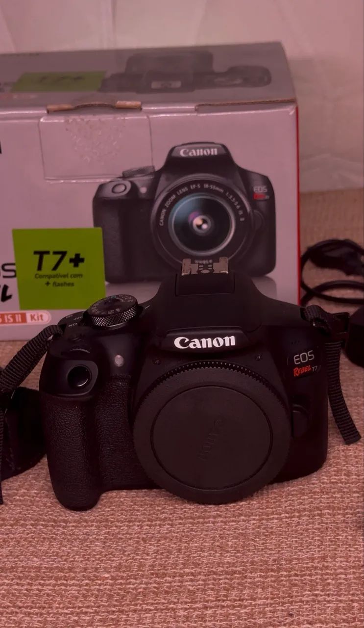 Câmera Canon EOS REBEL T7 + (Plus) - Foto 5
