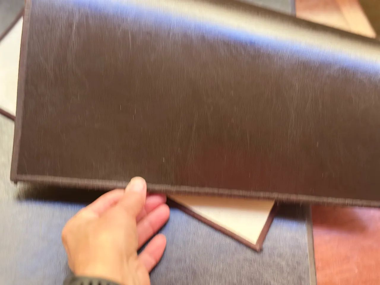 Jogo Americano Couro Dupla Face - Foto 2