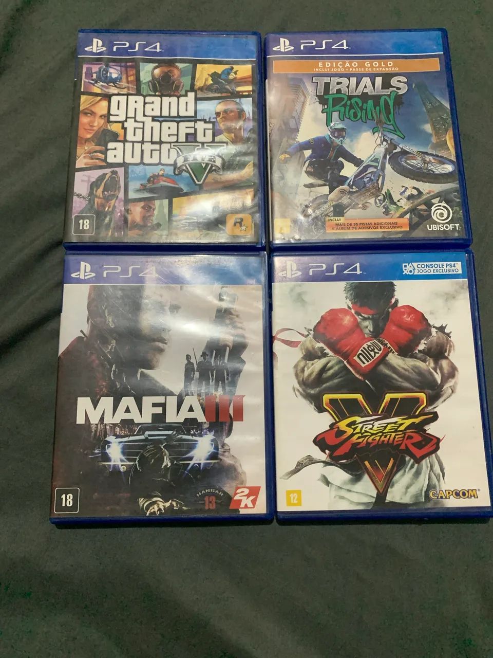 Jogo de ps4  valor a negociar