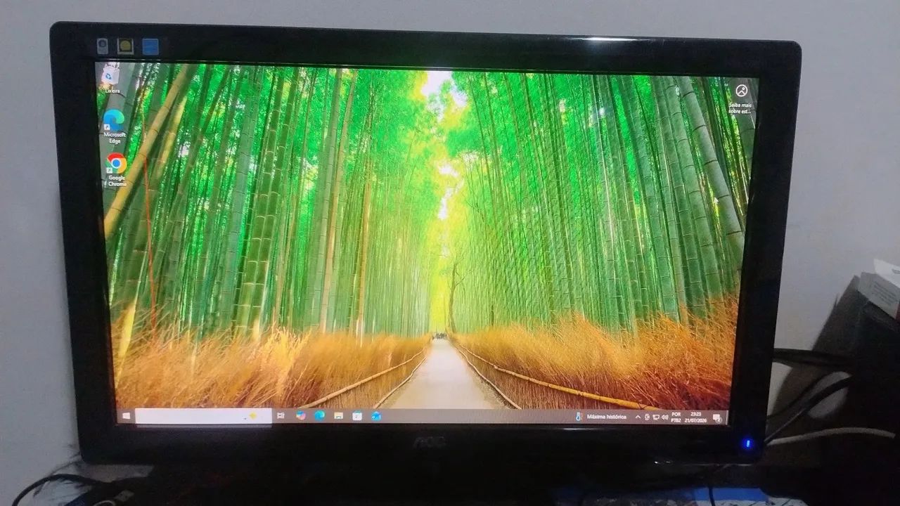 CPU com monitor  - Foto 2