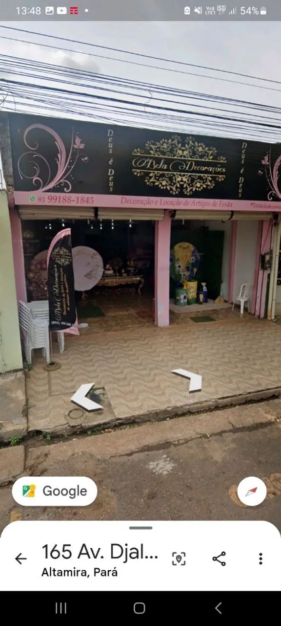 Vendo loja térrea. 