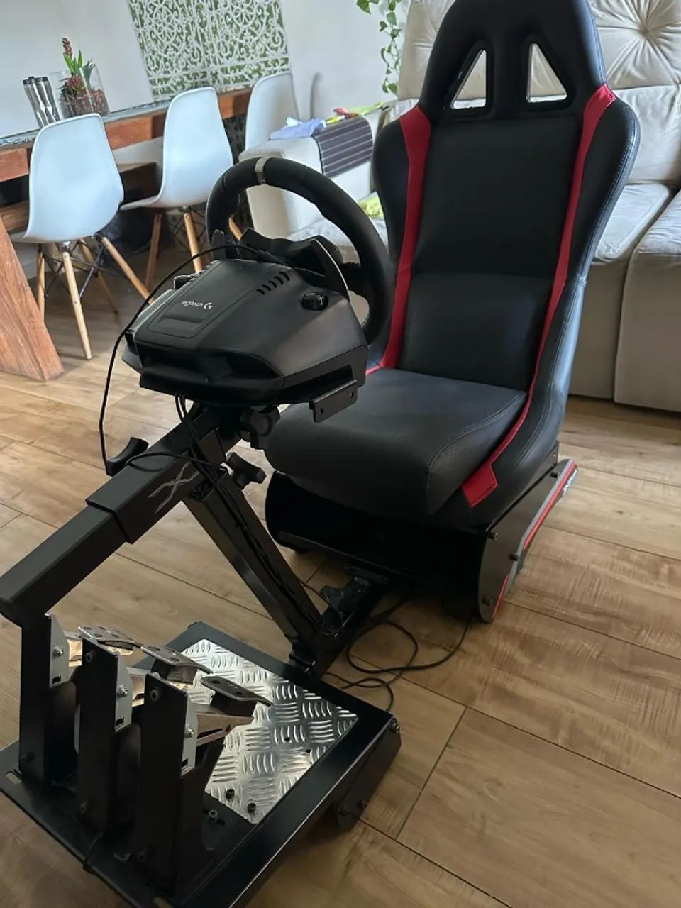 Simulador de corrida completo Xtreme Simulator e Logitech - Foto 3