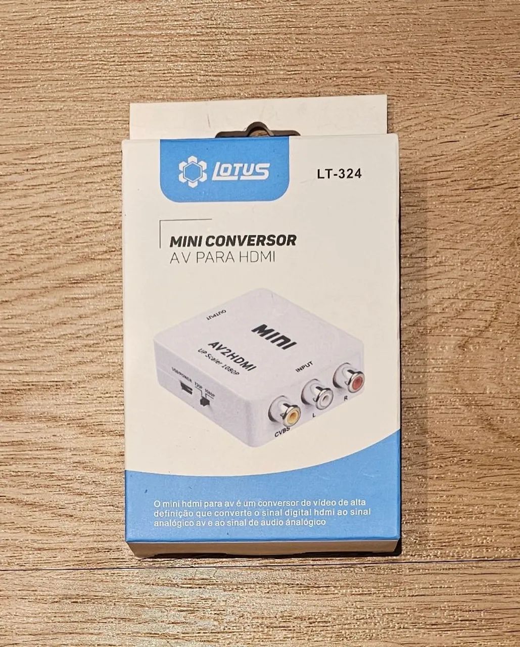 mini conversor av - hdmi