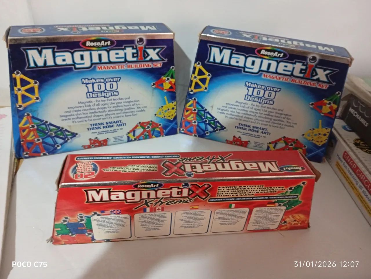 Kit Magnetix - Peças magnéticas  - Foto 2