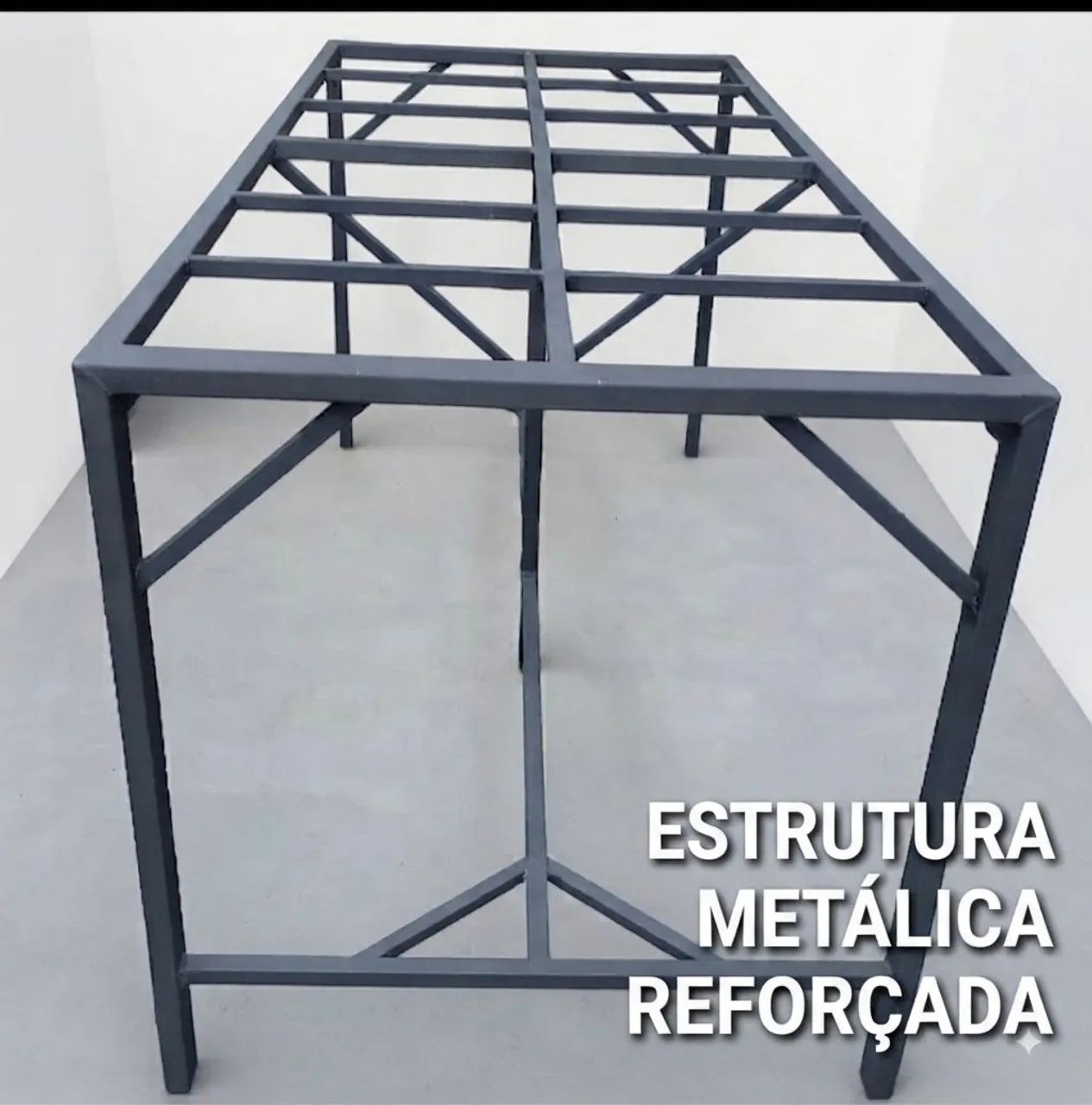 BANCADA 2 METROS GALVANIZADA - Foto 3