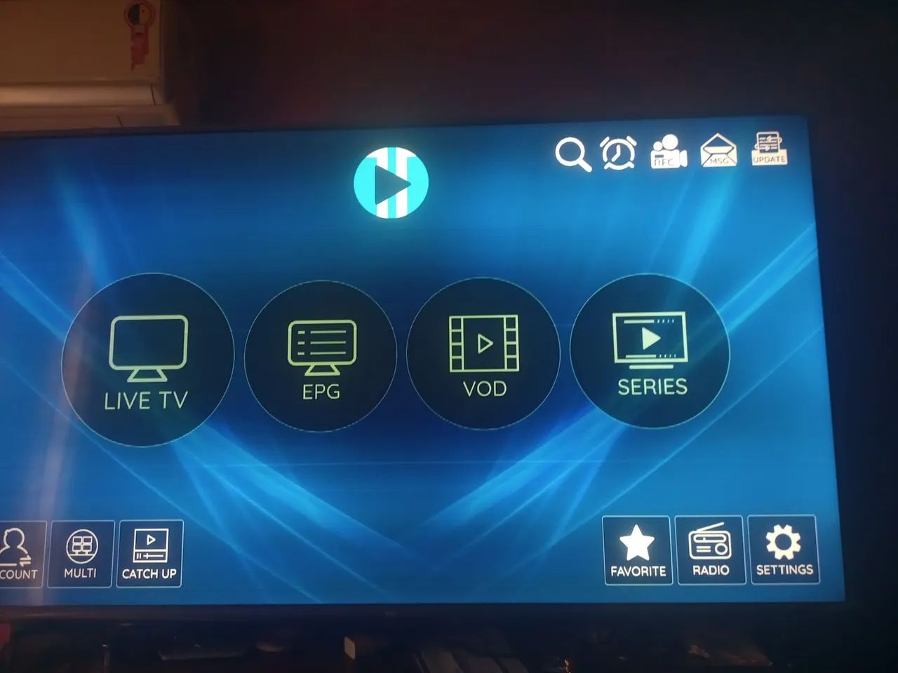 Tv 55 polegadas TCL Android.  1000